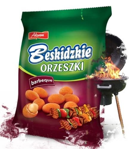 AKSAM ORZESZKI BBQ 70G