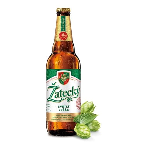 ZATECKY SVETLY LEZAK 5% BOTTLE 500ML