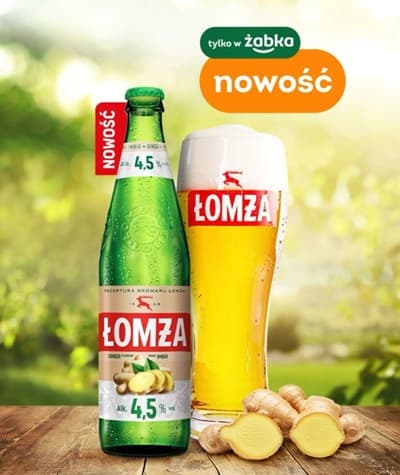 LOMZA IMBIR 4.5% BOTTLE 500ML!