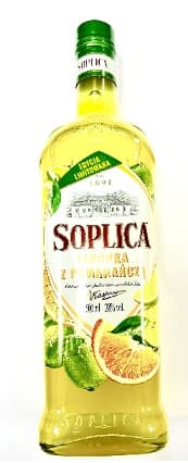 WODKA SOPLICA LIMONKA Z POMARANCZA 28% 500ML
