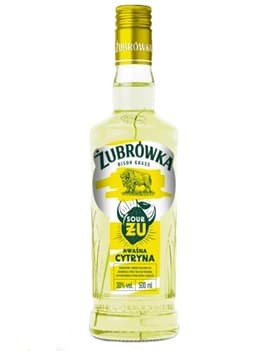 WODKA ZUBROWKA BIS GRASS KWASNA CYTRYNA 30% 500ML