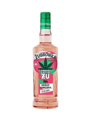 WODKA ZUBROWKA SATIVA ARBUZ Z LIMONKA 25% 500ML