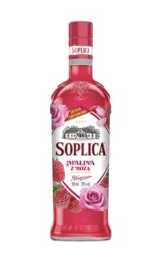 WODKA SOPLICA MALINA Z ROSA 21% 500ML