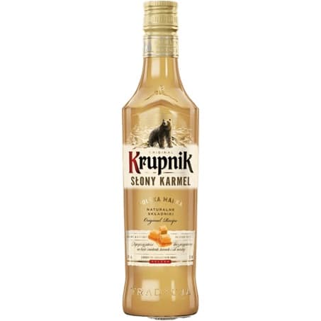 WODKA KRUPNIK SALTED CARAMEL LIKIER 16% 500ML