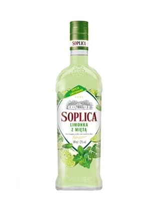WODKA SOPLICA LIMONKA-MIETA 25% 500ML!