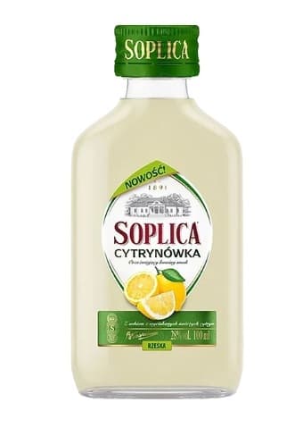 WODKA SOPLICA CYTRYNOWKA 28% 100ML!