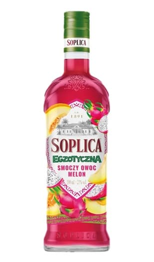WODKA SOPLICA SMOCZY OWOC MELON 21% 500ML