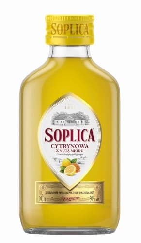 WODKA SOPLICA CYTRYNOWA Z NUTA MIODU 28% 100ML