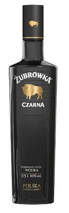 WODKA ZUBROWKA CZARNA 40% 500ML