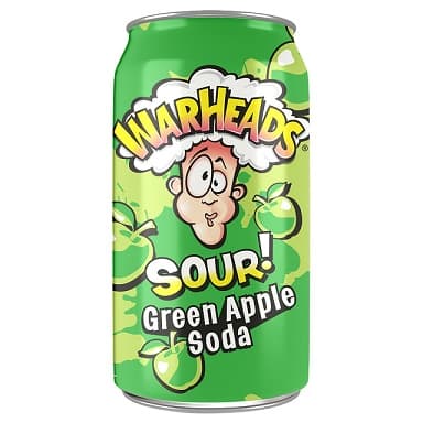 AMERICAN WARHEADS SOUR GREEN APPLE 330ML