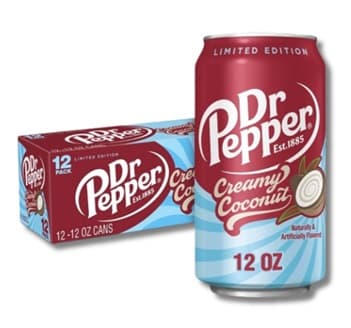 AMERICAN DR. PEPPER CREAMY COCONUT 355ML
