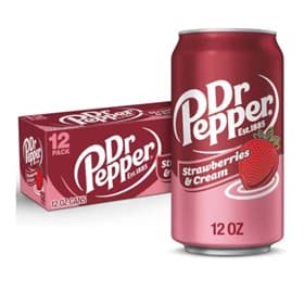 AMERICAN DR. PEPPER STRAWBERRY & CREAM 355ML