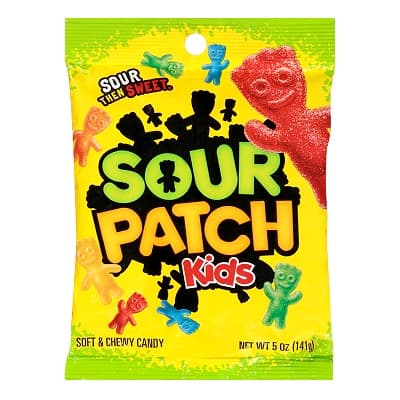 AMERICAN JELIBON SOUR PATCH KIDS 80GR