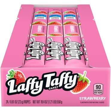 AMERICAN LAFFY TAFFY STRAWBERRY ROPES 22GR