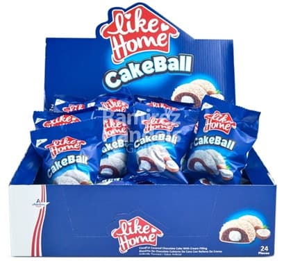 AMERICAN CAKE BALL COCONUT COVERED CHOC.CAKE 50GR
