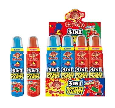 AMERICAN CRAZY JO 3 IN 1 NOVELTY CANDY 92GR