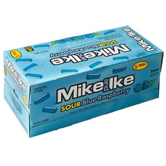 AMERICAN MIKE & IKE SOUR BLUE RASPBERRY 22GR