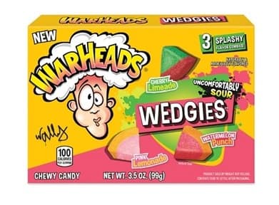 AMERICAN WARHEADS WEDGIES CHEWY CANDY 99GR
