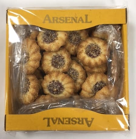 ARSENAL COCONUT BISCUITS CORSATO 400G