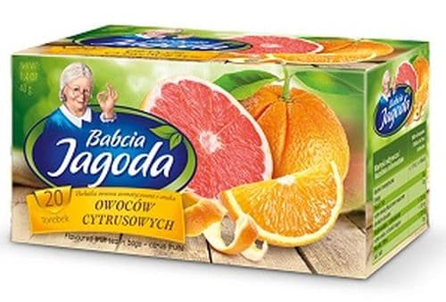 GRANDMAS/BABCIA CITRUS FRUITS TEA 40G