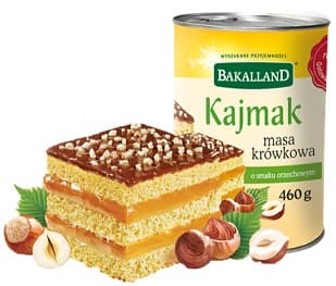 DELECTA / BAKALLAND KAJMAK ORZECHOWYM 400G