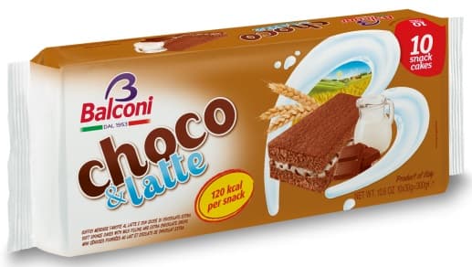 BALCONI CHOCO LATTE CAKE 300G