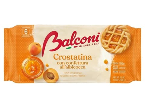 BALCONI CROST ALBICO-TART APPRICOT JAM(RRP £1.89)