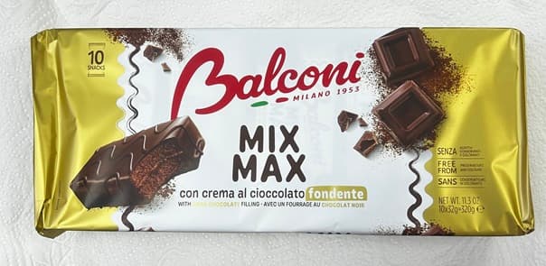 BALCONI MIX MAX DARK CHOCOLATE 320GR