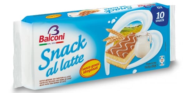 BALCONI SNACK AL LATTE CAKE 280G