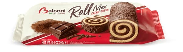 BALCONI SWEET ROLL CACAO CAKE 300G