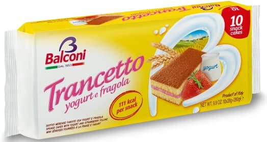 BALCONI TRANCETTO STRAWBERRY CAKE 280G