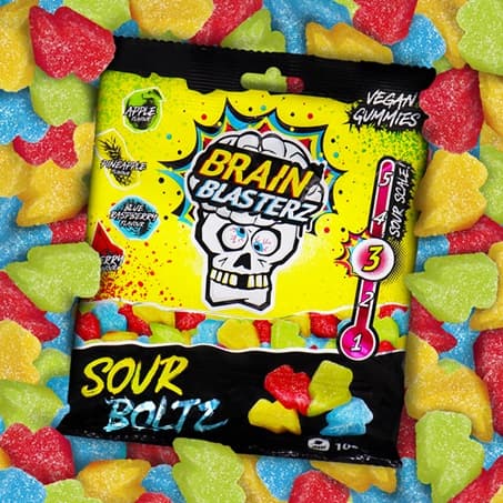 BBZ SOUR BOLTZ 100GR