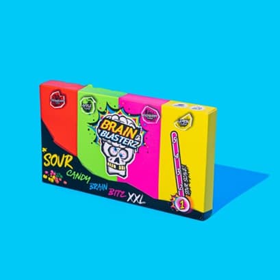 BBZ SOUR CANDY BRAIN BITZ XXL 144GR