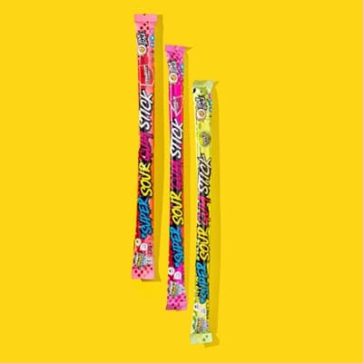 BBZ SUPER SOUR GUM STICK 22GR