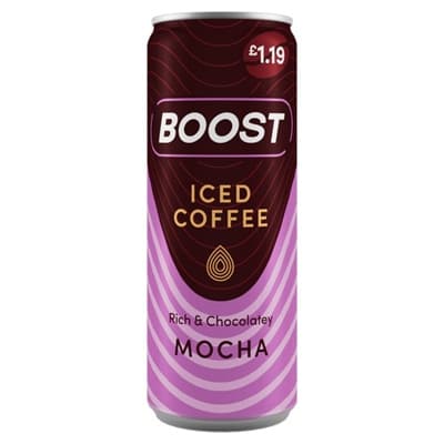 BOOST ICED COFFEE MOCHA 250ML (£1.19 PM)