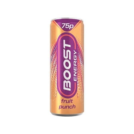 BOOST ENERGY DRINK PUNCH CAN 250ML(0.75 PM)