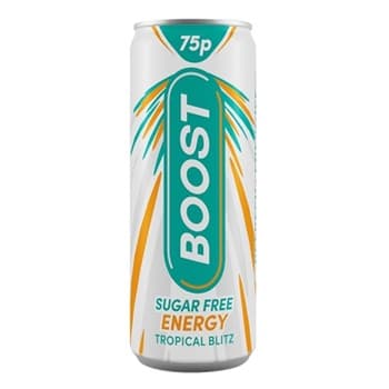 BOOST ENERGY NAS TROPICAL 24 X 250ML