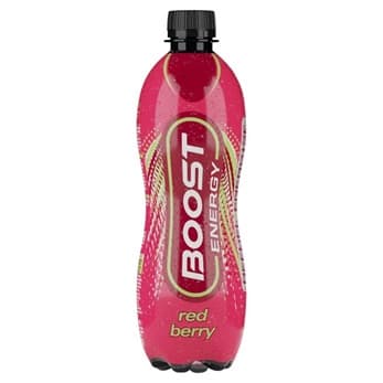 BOOST ENERGY DRINK RED BERRY 12 X 500ML