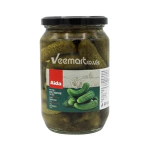 AIDA PICKLED CORNICHONS EXTRA 3-6CM 680GR/720ML