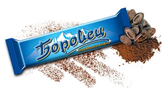 BOROVET WAFER COCOA COAT 55G
