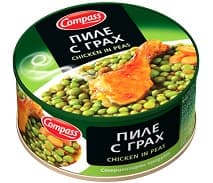 COMPASS CHICKEN IN PEAS 300G