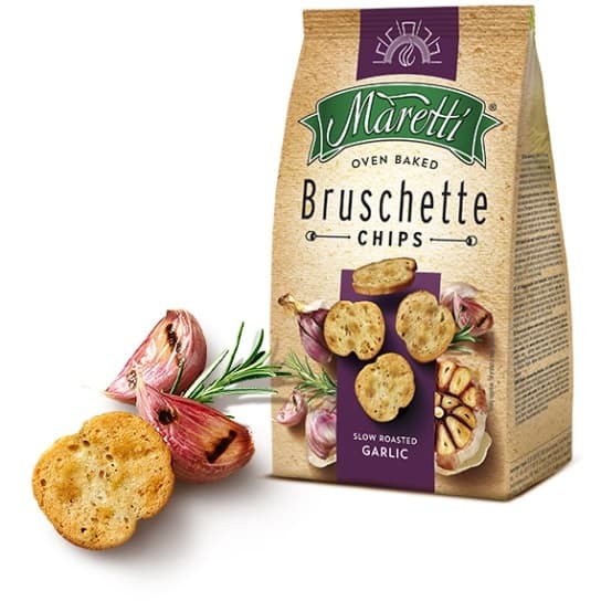 MARETTI BRUSCHETTE ROASTED GARLIC 70G