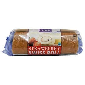 CABICO SWISS ROLL RASPBERRY & CREAM 300G