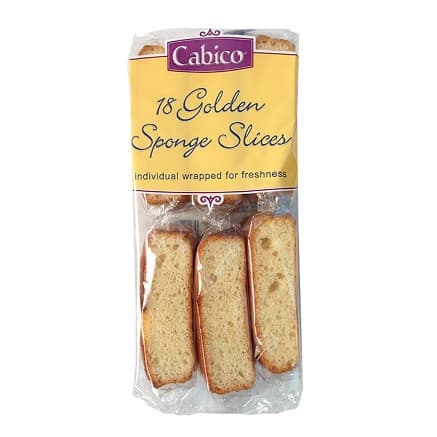 CABICO 18 GOLDEN SPONGE SLICES 370GR
