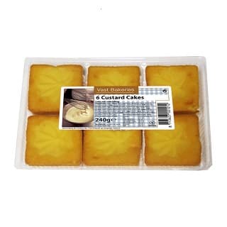 CABICO GODBITEN CUSTARD CAKES 240GR (RRP £2.29)