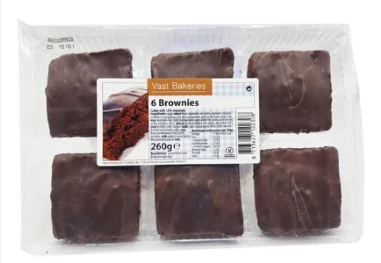 CABICO VAST 6 BROWNIES 260GR