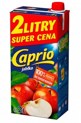 CAPRIO APPLE DRINK 2LT