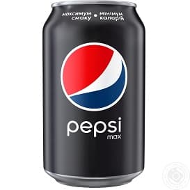 PEPSI MAX CAN 330ML