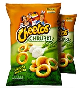 CHEETOS ZIELONA CEBULKA / ONION XXL 130G