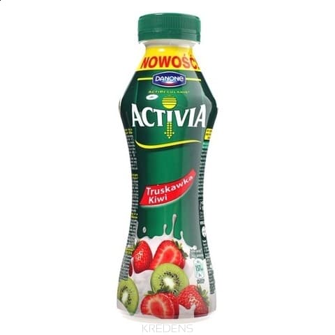 DANONE ACTIVIA TRUSKAWKA KIWI 300G